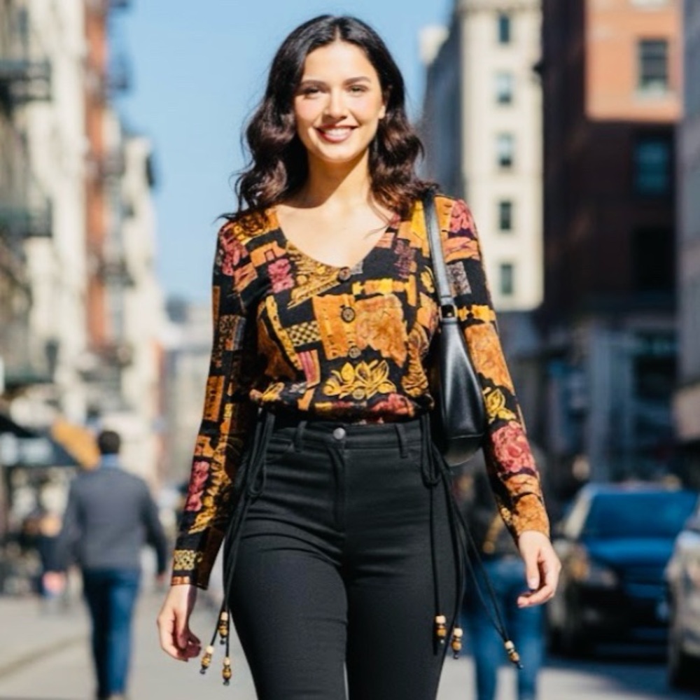 Vintage boho jacket/top